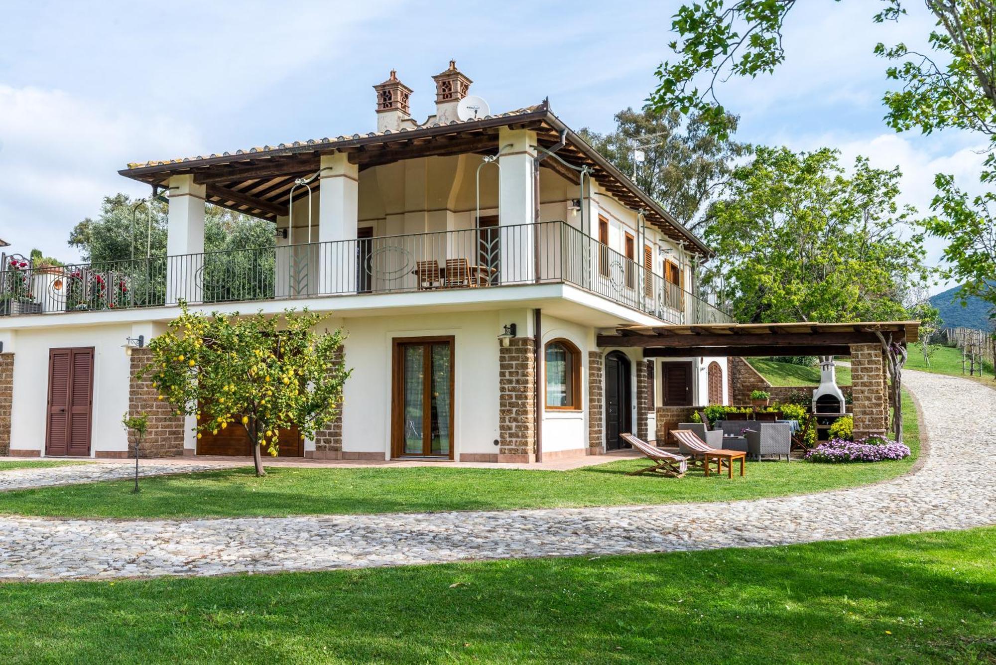 Villa Gli Eucalipti Cerveteri Εξωτερικό φωτογραφία