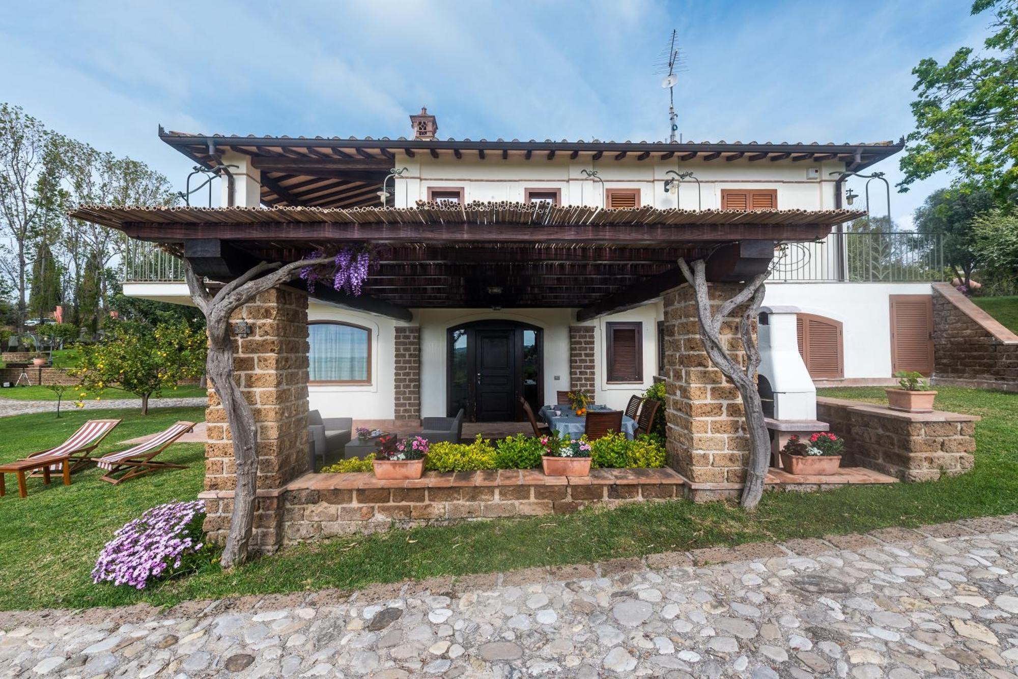 Villa Gli Eucalipti Cerveteri Δωμάτιο φωτογραφία