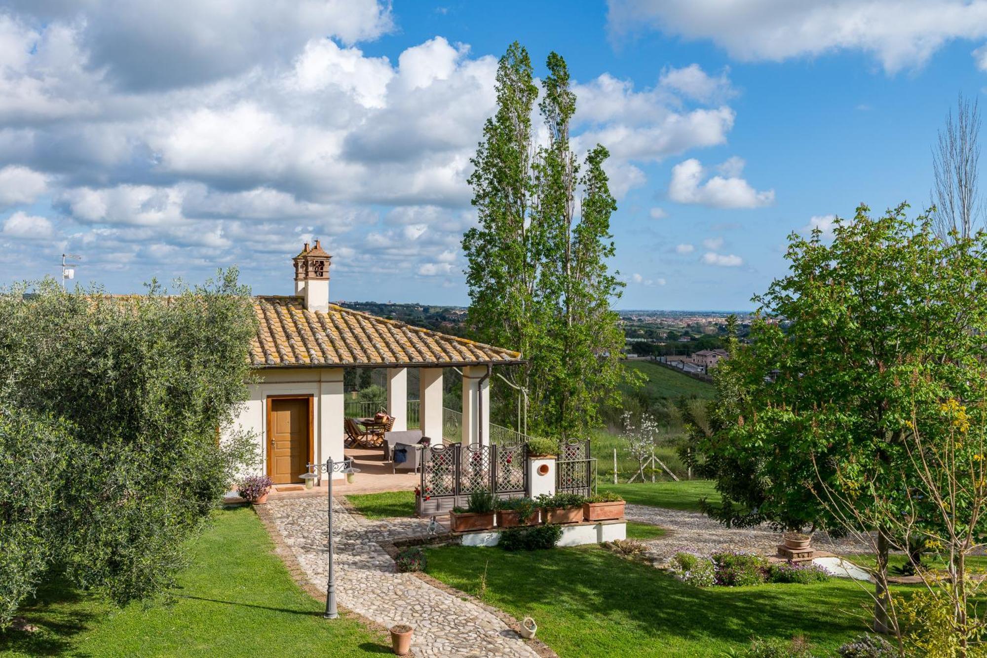 Villa Gli Eucalipti Cerveteri Δωμάτιο φωτογραφία